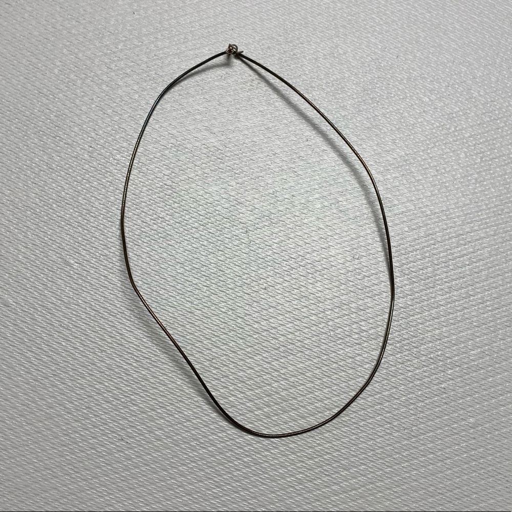Sterling Silver Cord Chain Used